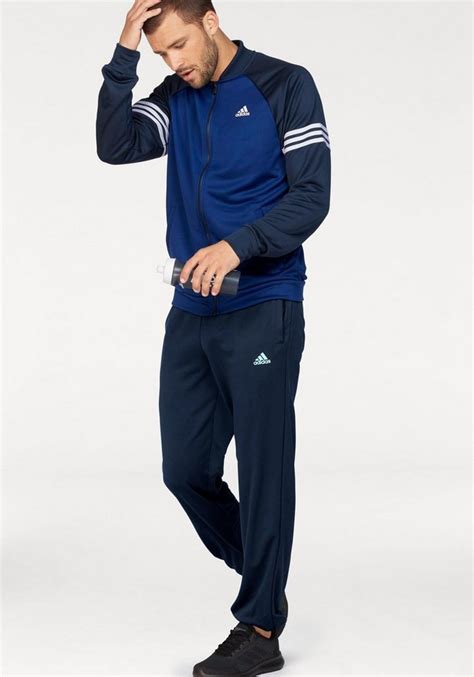 trainingsanzug adidas herren polyester|Adidas trainingsanzug herren navy.